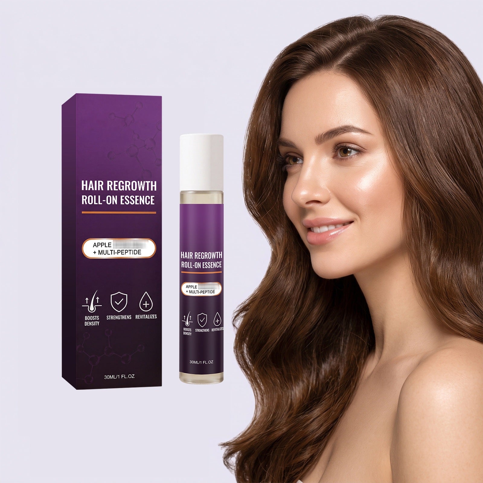 Nourishing Hair Roller Serum Applicator – Targeted Scalp & Strand Care