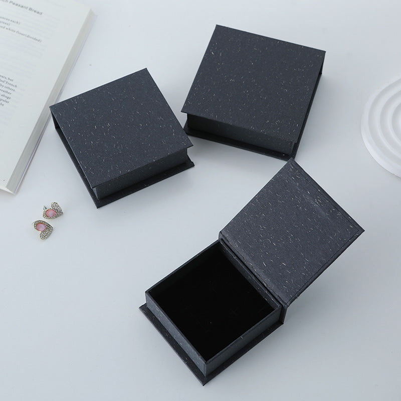 Magnetic Flip-Top Jewelry Organizer Box – Elegant Storage for Rings, Earrings & Necklaces
