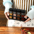 Portable Spice Set with Seasoning Bottles – BBQ & Kitchen Ready